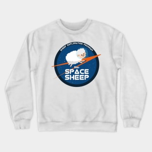 The Space Sheep | Funny Animals | Gift Ideas Crewneck Sweatshirt